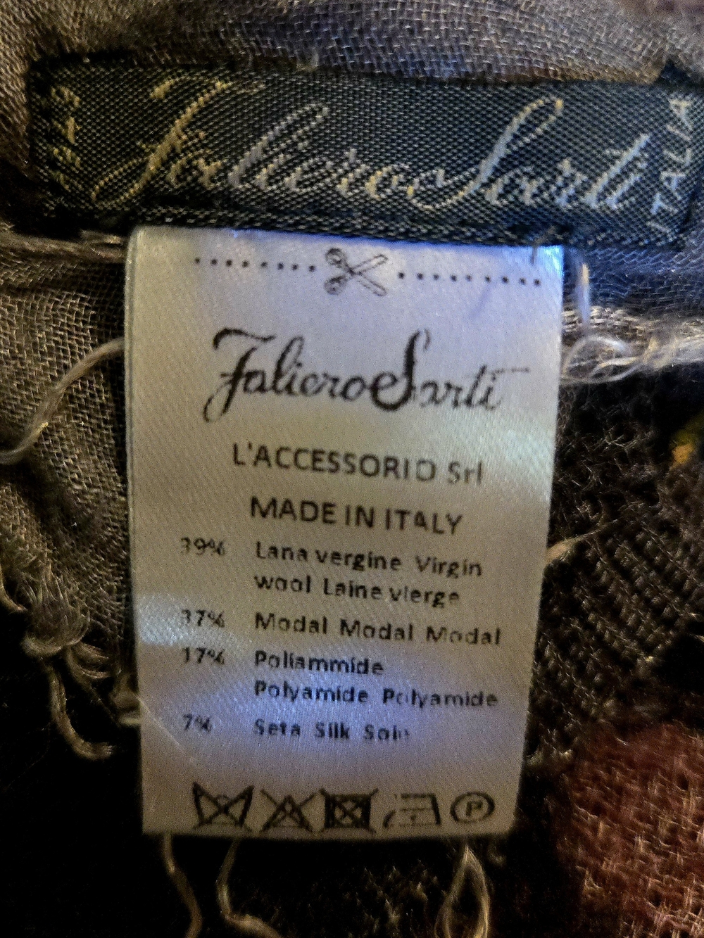 FalieroSarti Silk, Oversize Scarf